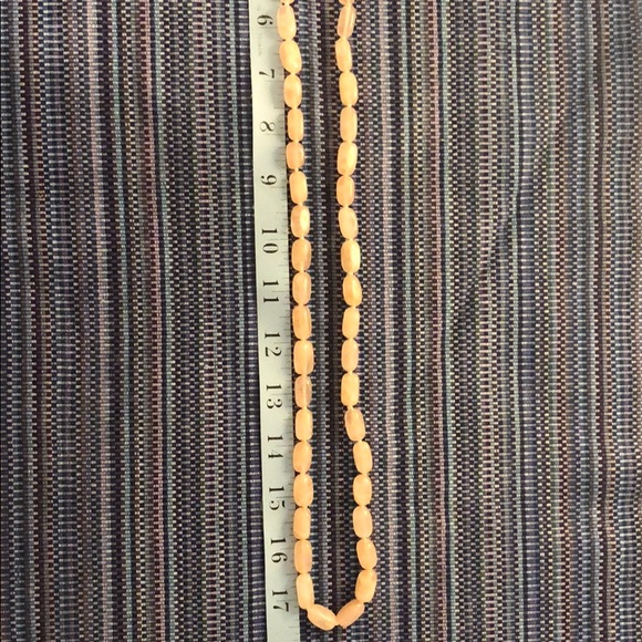 Rose quartz bead necklace - Picture 5 of 5